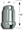 GORILLA 12X1.25  SD  TUNER  ACCORN CHROME