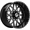 XFX FORGED XFX-307 BLACK/MILLED 20X9.0 6X135/6X5.5 +20 +108 **FORGED** *FLOATING CAPS*