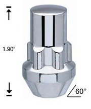 12X1.5 TO 12X1.5 MEDIUM STUDS 2.25"