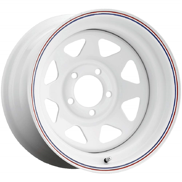 PACER-310W WHITE 16X7.0 6X5.5 +0 +108.71 *TRAILER WHEEL*