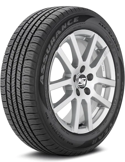 205/55R16 GOODYEAR ASSURANCE ALL-SEASON 91H 600AB 65K BSW