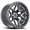VORTEK VRT-603 ATHENO 18X9 MATTE TITANIUM WITH BACK BEAD RING 6X135/6X5.5 -12 106.1 *NC*