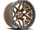 VORTEK VRT-603 ATHENO 18X9 MATTE BRONZE WITH BLACK BEAD RING 6X135/6X5.5 -12 106.1 *NC*