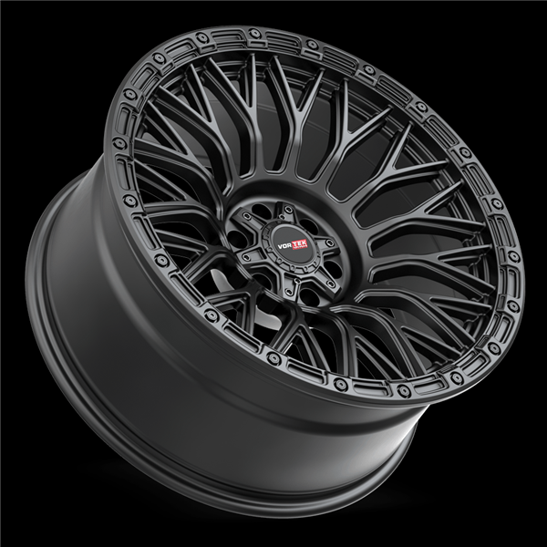 VORTEK VRT-607 MATTE BLACK 17X9 6X120/6X139.7 +0 93.1 *NC*
