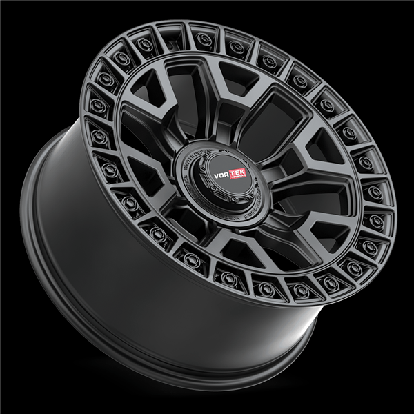 VORTEX VRD-704 MATTE BLACK 17X9 6X114.3/6X5.5 +12 +78.1 *NC*