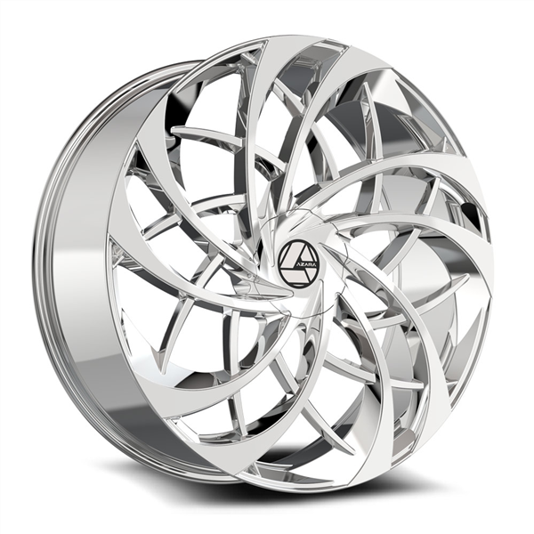 AZARA AZA-540 NANO CHROME 24X9.0 5X115/5X120 +15 +78.10 *NC*