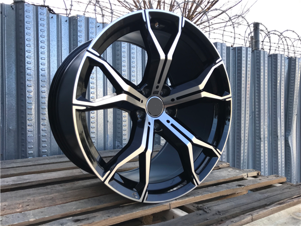 B-7 BLACK/MACHINE FACE 20X11 5X4.75/5X120 +37 +74.1