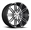 BLAQUE DIAMOND-BD2 SEMI MATTE BLACK MACHINE FACE 22X9.0 5X115+15+71.5