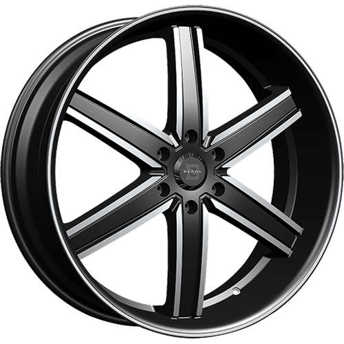 BLADE-BL402 6S PHARAOH BLACK/MACHINE 24X9.5 6X5.5 +18 +78.1