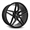 CURVA CONCEPTS-C25 GLOSS BLACK MILLED 20X10 5X4.5 +40 +73.1 **STAGGERED**
