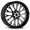 CAVALLO CLV-33 GLOSS BLACK & MACHINED 22X8.5 5X112/5X114.3 +38 +74.10 *NC*
