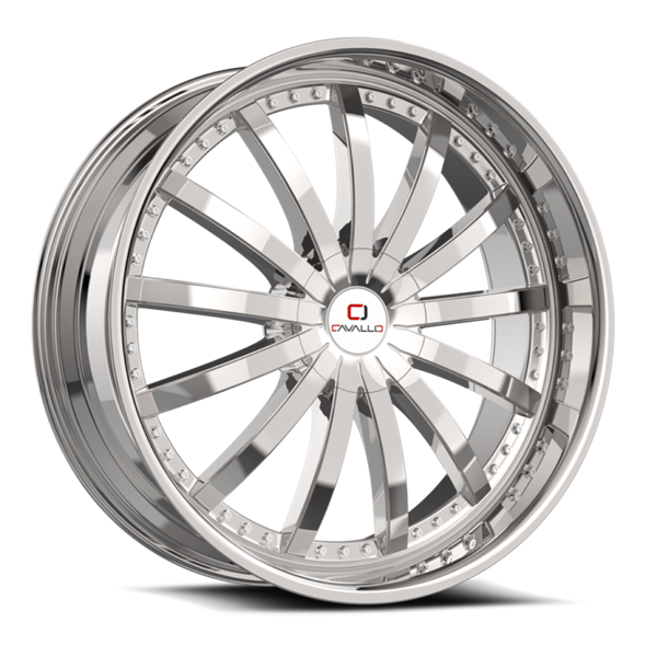 CAVALLO CLV-53 NANO CHROME 20X8.5 5X108/5X114.3 +35 74.1 *NC*