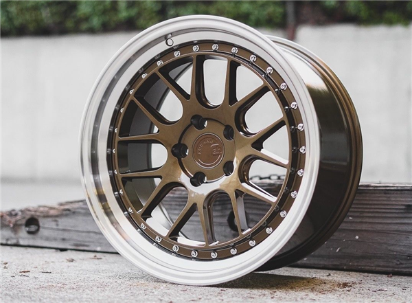 AODHAN-DS06 BRONZE/MACHINE LIP 18X8.5 5X4.5 +35 +73.1