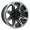 DCENTI-DW901 FLAT BLACK/MACHINE 22X10 8X6.5 +0 +125