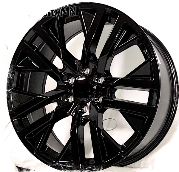 GM-3 GLOSS BLACK 22X9.0 6X5.5 +20 +78.1