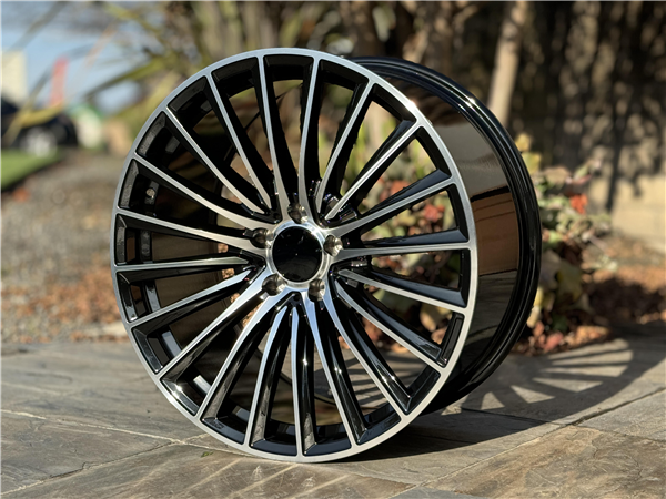 MB-23 BLACK MACHINED FACE 20X8.5 5X112 +35 +66.6 (M105)