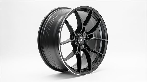 MFLOW MFR4 MATTE BLACK MACHINED TIP 20X8.5 5X112 +35 +66.6