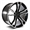 OES 20X11 OES X6M STYLE-RB76 MACHINED FACE W/BLACK OUTLINE 5X120 +37 C.B-72.56