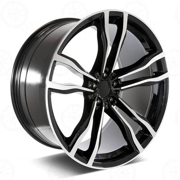 OES 20X11 OES X6M STYLE-RB76 MACHINED FACE W/BLACK OUTLINE 5X120 +37 C.B-72.56
