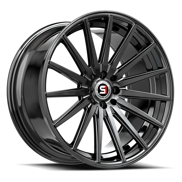 SPEC-1 RACING SP-69 GLOSS BLACK 17X7.5 5X112/5X4.5 +42 +73.1 *NC*