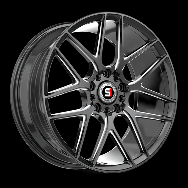 SPEC-1 SP-78 GLOSS BLACK & MACHINED 16X8.0 4X100/4X114.3 +20 +73.10 *NC*