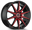SPEC-1 RACING SP-51 GLOSS BLACK/RED 17X7.5 4X100/4X4.5 +42 +73.1