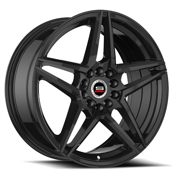 SPEC-1 RACING SP-54 GLOSS BLACK 17X7.5 5X4.5/5X4.75 +42 +73.1 *RT*