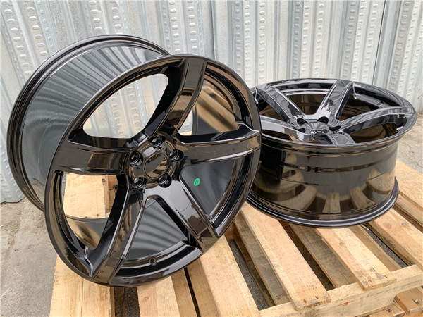 SR-3 GLOSS BLACK 20X10.5 5X115 +22 +71.5