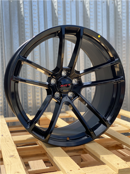 SR-4 GLOSS BLACK 20X9.5 5X115 +18 +71.5