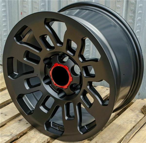 TR-2 MATTE BLACK 17X8.0 6X5.5 +5 +106.1