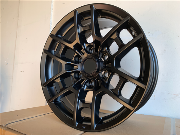 TR-4 MATTE BLACK 17X8.0 6X5.5 +5 +106.1