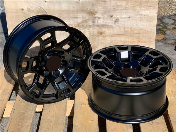 TR-5 MATTE BLACK 17X9.0 6X5.5 -12 +106.1
