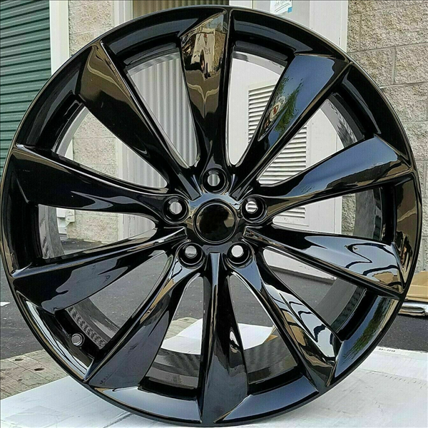 TS-1 GLOSS BLACK 20X9.0 5X120 +35 +64.1