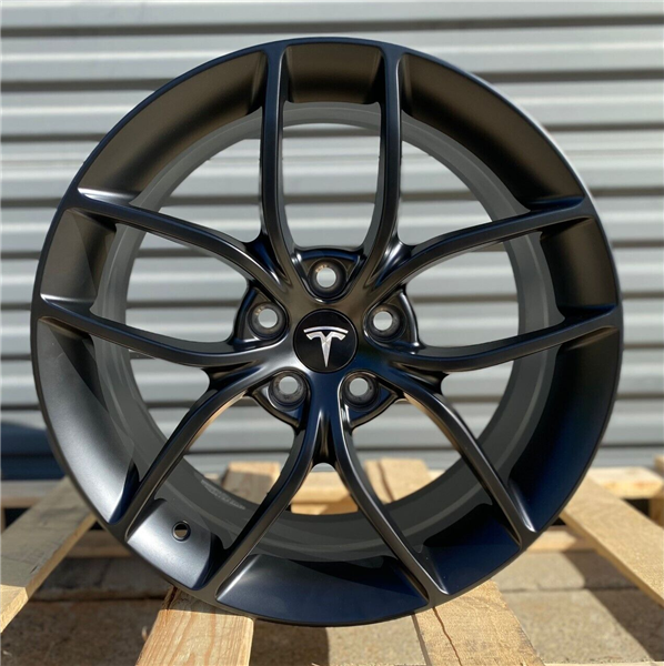 TS-3 SATIN BLACK 20X8.5 5X4.75 +35 +64.1 *FLOW FORMING*