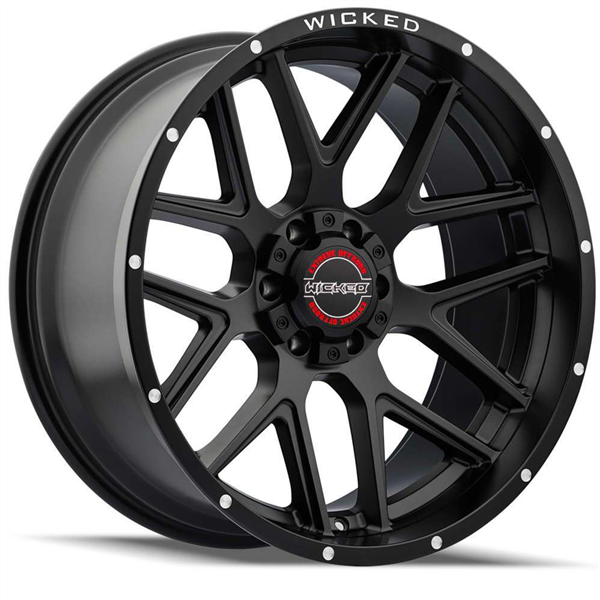 WICKED-OFFROAD W903 SATIN BLACK 22X10 5X127/5X139.7 -19 +87.1
