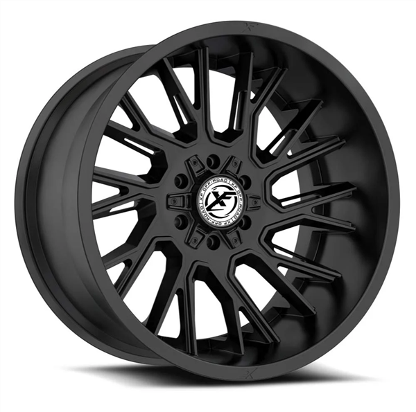 XF OFFROAD XF-230 SATIN BLACK 22X12 8X165.1/8X170 -44 125.2 *NC*