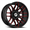 XF OFFROAD-XF232 GLOSS BLACK RED MILLED 20X12 6X135/6X139.7 -44 +106.4 *NC*